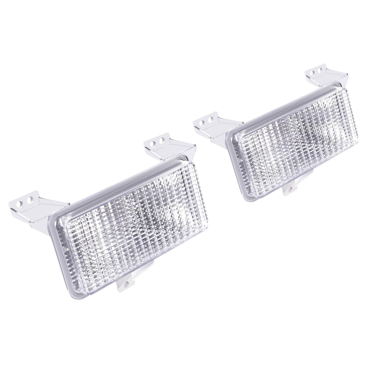 Turn Signal Corner Park Lights Lamps Pair For Chevy GMC 1983-1991 Pickup Truck