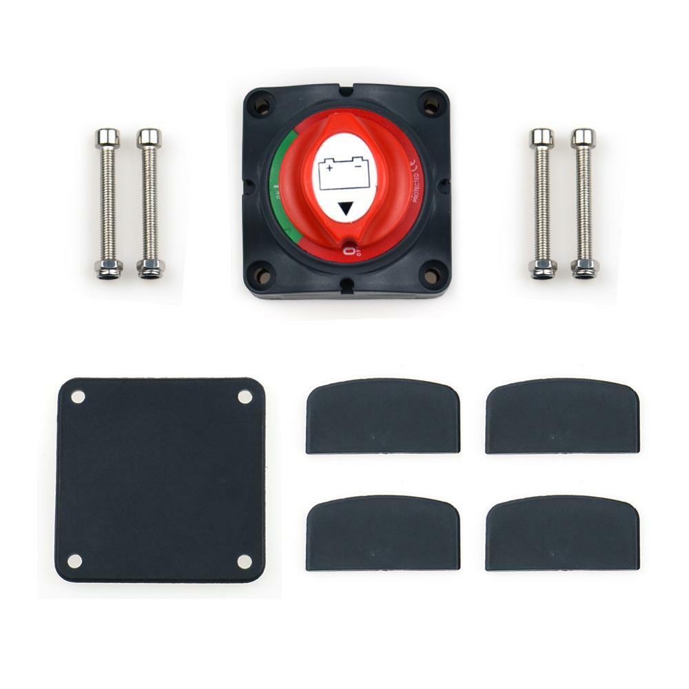 12-48V Battery Power Cut Master Switch Disconnect Isolator for Car RV (On/Off)