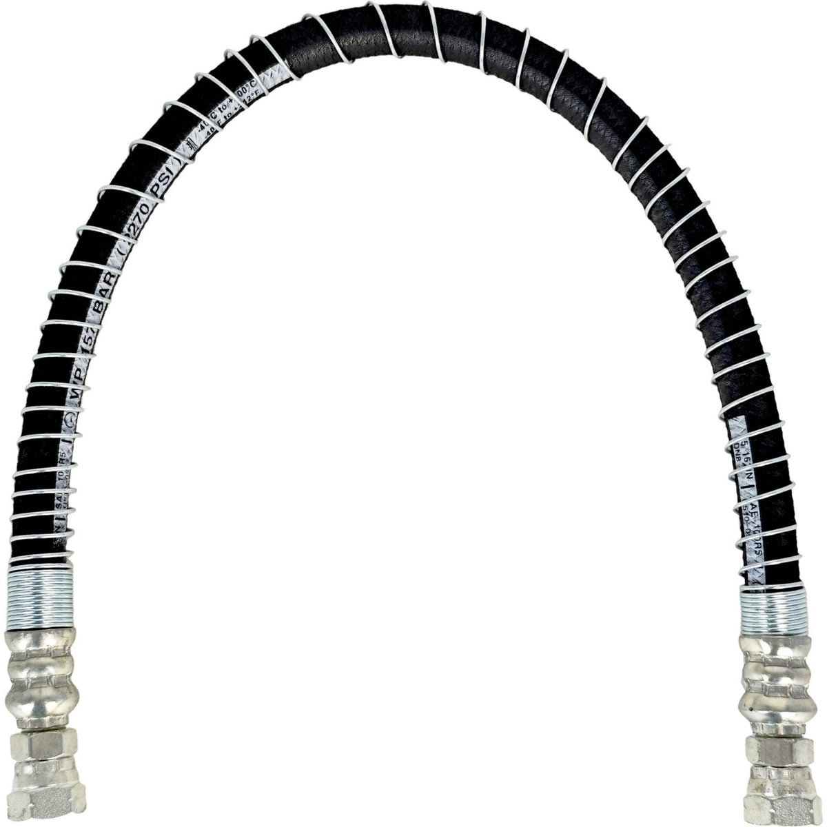24" LPG Hose Crimped Liquid Propane Assembly 3/8" for Forklift Truck 24 in