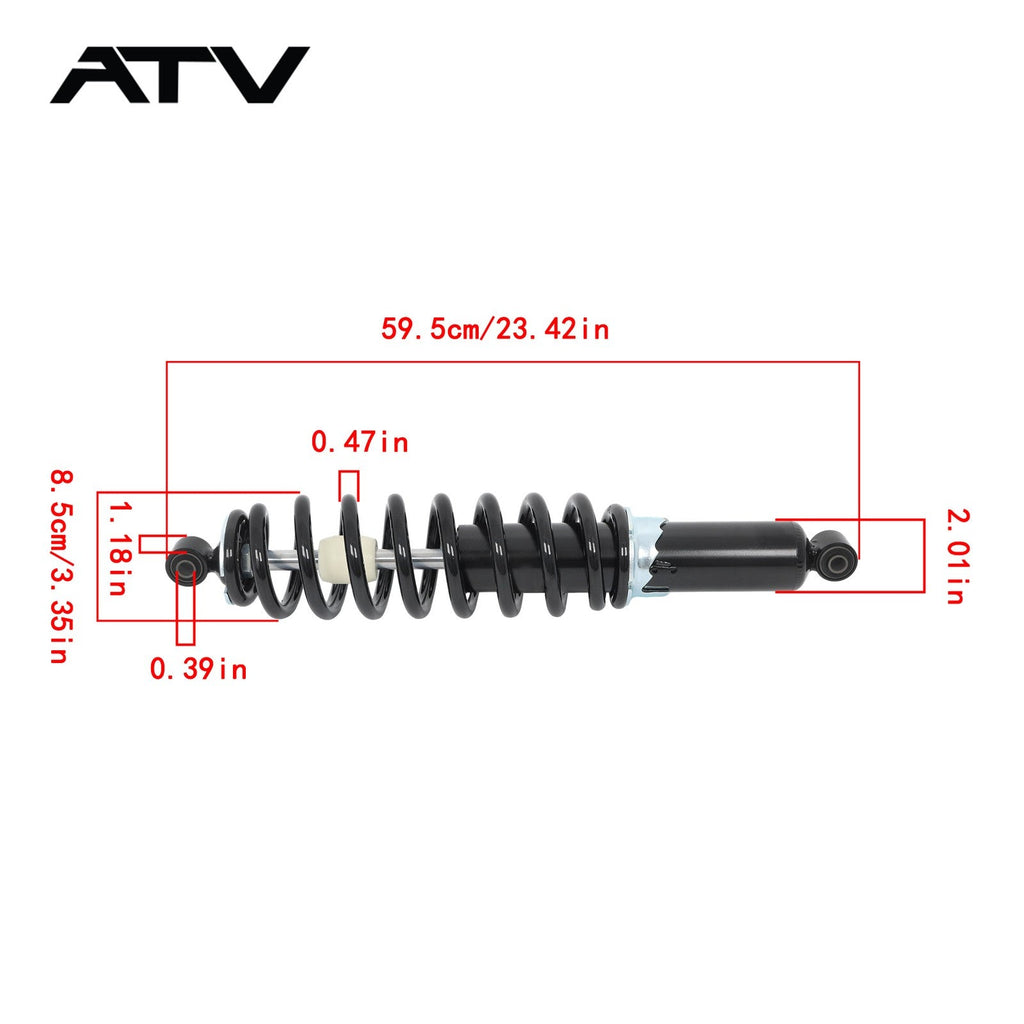 Front Strut Shocks Absorber Kit 7043755 for Polaris Ranger XP 900 2013-2019 UTV