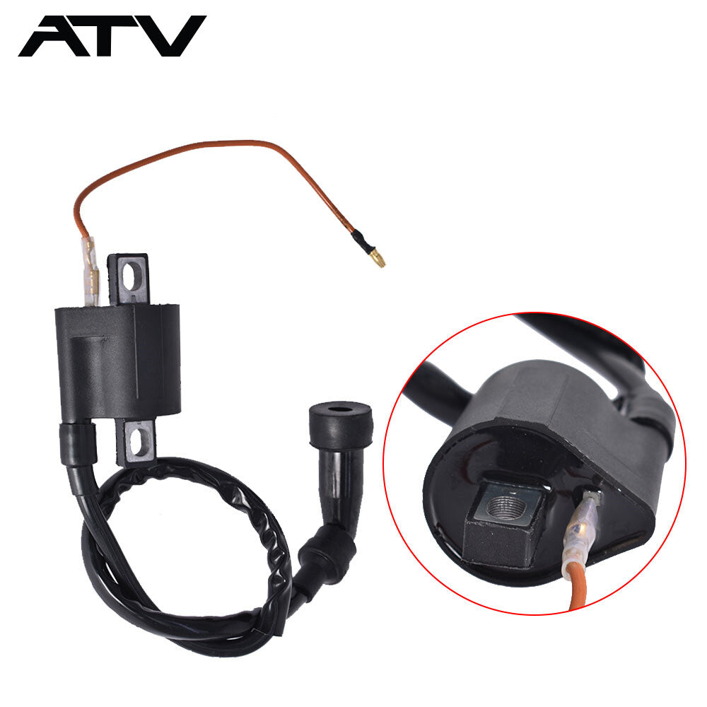 Generic Black Ignition Coil Fit For Yamaha MOTO-4 MOTO 4 YFM225 1986 1987 1988