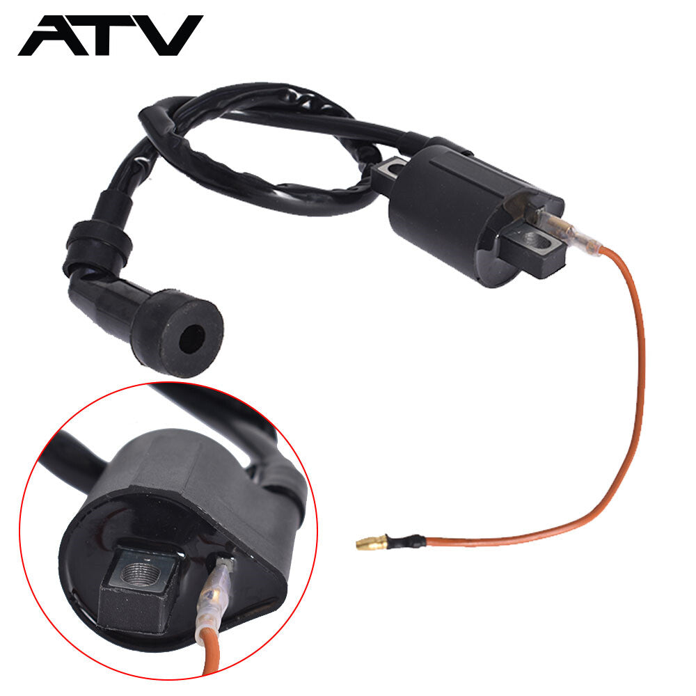 Generic Black Ignition Coil Fit For Yamaha MOTO-4 MOTO 4 YFM225 1986 1987 1988