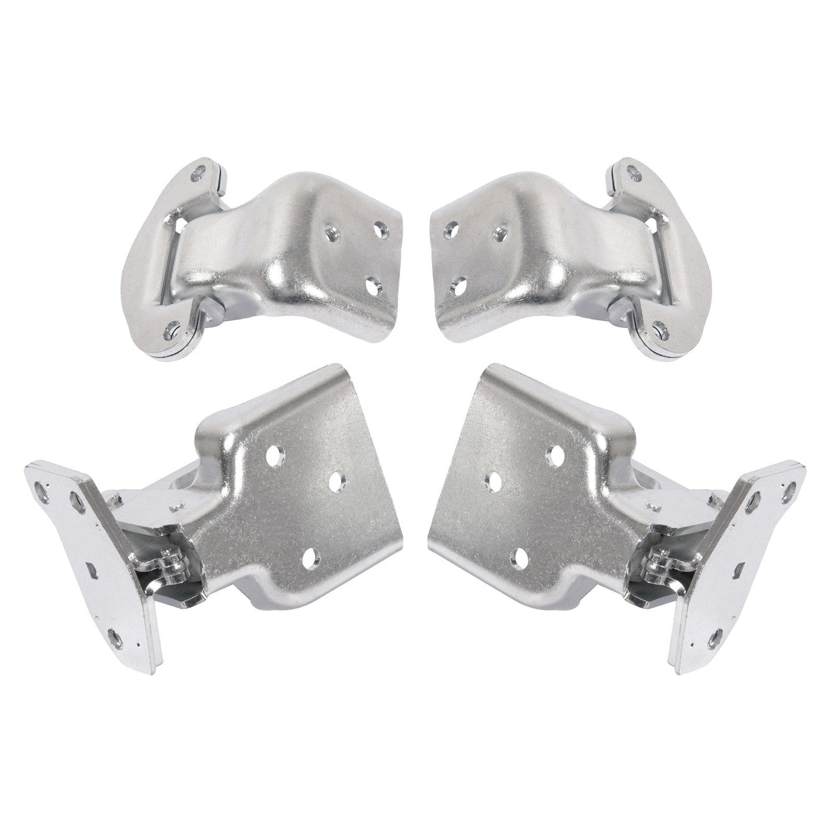 Door Hinges Upper&Lower For 1971-1974 Dodge Charger Coronet Plymouth GTX Silvery