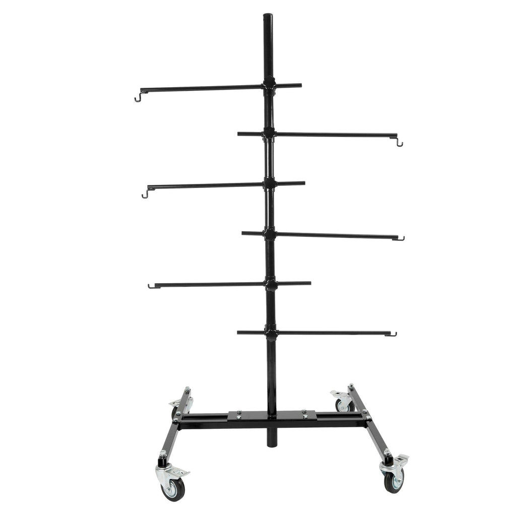 Auto Body Adjustable Tree Paint Panel Stand Fender Bumper Steel Powder Coated