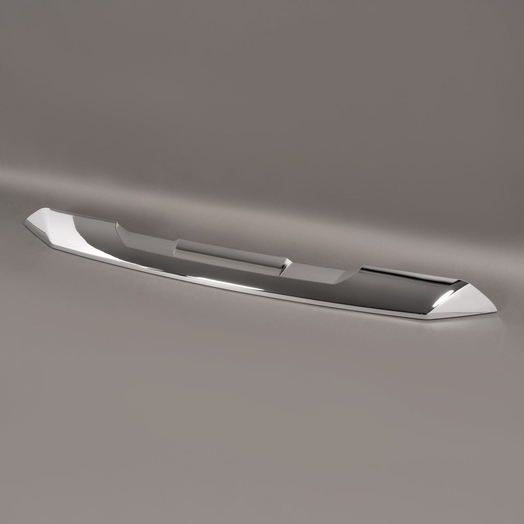 Front Upper Top Grille Hood Molding Trim Chrome For GMC Sierra 1500 2022-2024