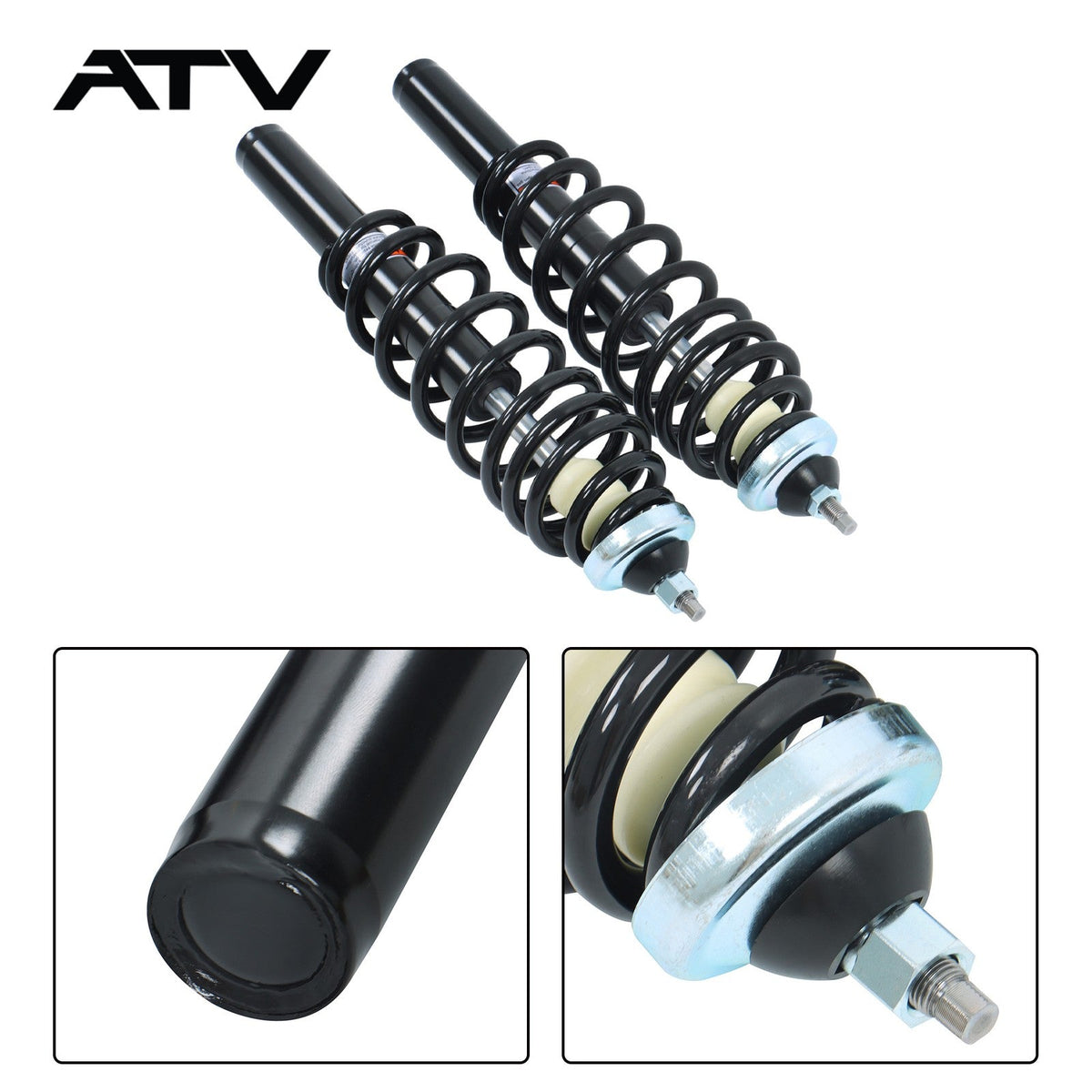 Front Shocks Strut Absorber Kit for Polaris Ranger 500 2x4 4X4 6x6 UTV 1999-2005