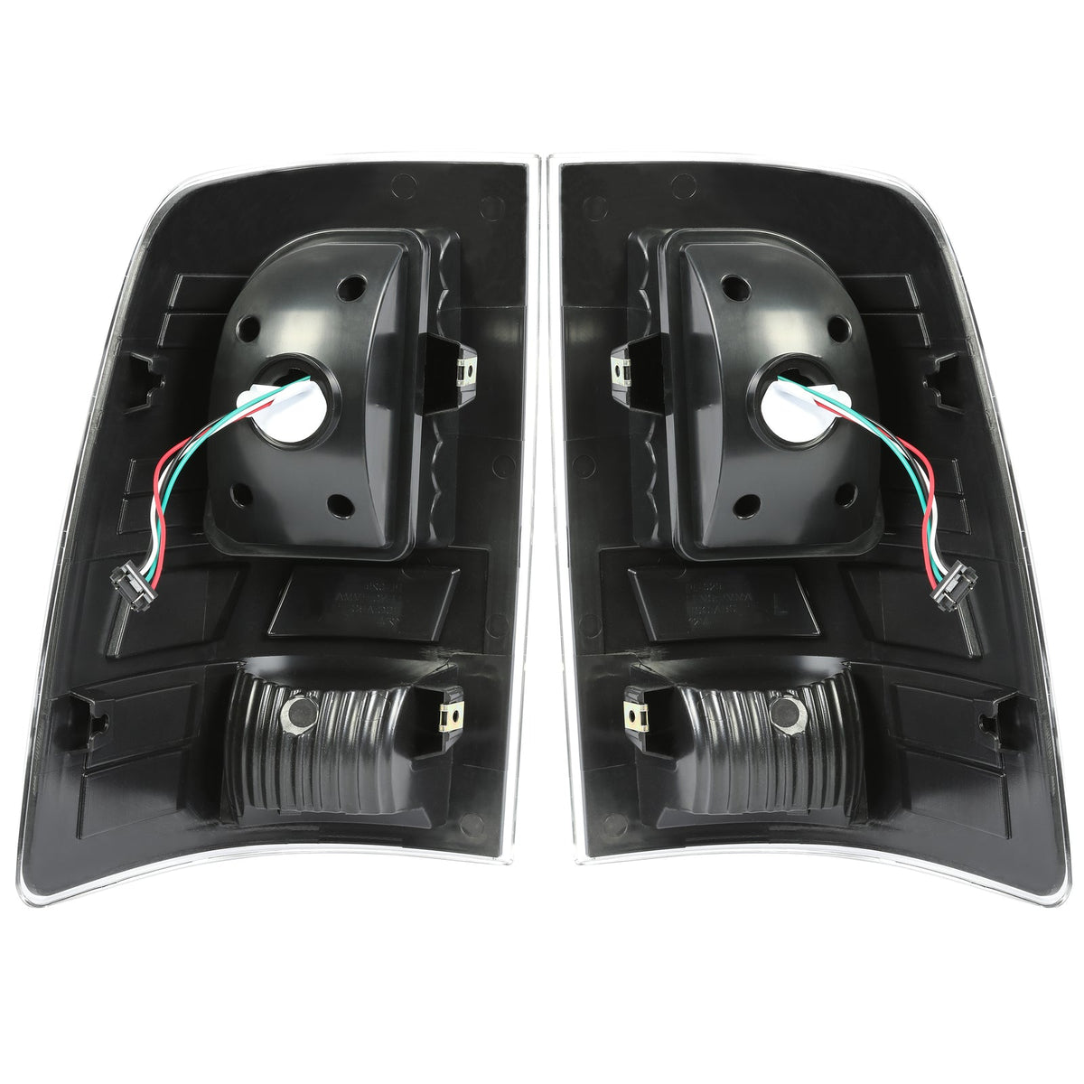 LED Tail Lights Brake Lamps Clear Lens For 2009-2018 Dodge Ram 1500 2500 3500