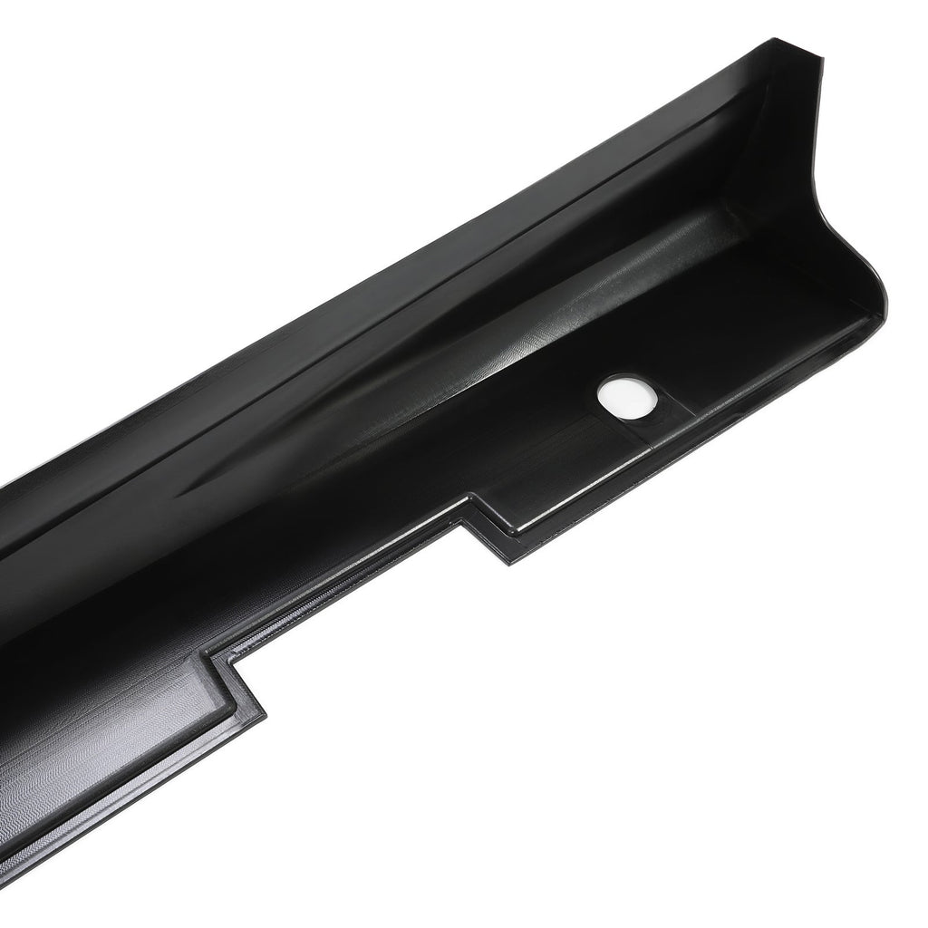 Black Add On Side Skirt Extensions For Honda Accord 2018-2022 JDM 4DR