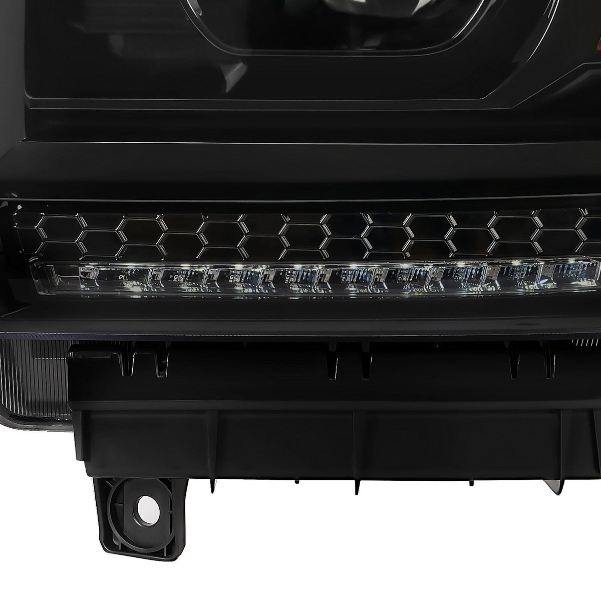 DRL LED Headlights Projector For 2014-2018 GMC Sierra 1500 2015-2019 2500 3500HD