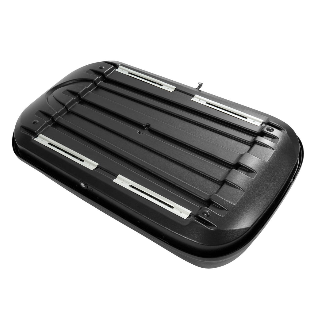 15 Cubic Hard Shell Roof Top Mount Car Storage Travel Luggage Box Cargo Carrier