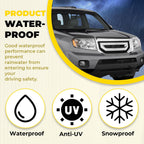 Driver Side Fog Light Trim Cover Fog Lamp Bezel For Honda Pilot 2009-2011 Left