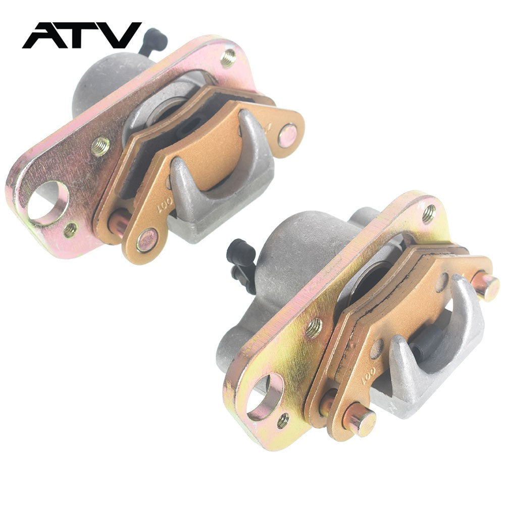 For Polaris Trail Boss 325 330 Trail Blazer 250 400 Front BRAKE Calipers & Pads